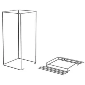 Tragbare freistehende verchromte Umkleidekabine silber 90 x 200cm Outdoor-Dusche - Bild 1 von 1