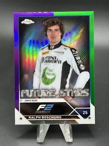 2023 Topps Chrome Formula 1 F1 Ralph Boschung Purple Green #83 - Picture 1 of 2