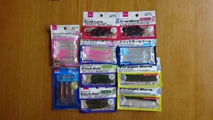 10Set Lure worm Black bass Striped Bass other fishing tools - Picture 1 of 17