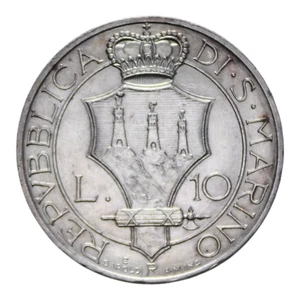 10 LIRE 1936 RARA REPUBBLICA DI SAN MARINO - Picture 1 of 2