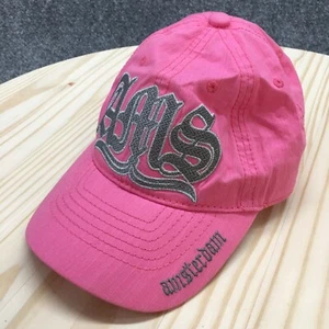 Gorra de béisbol Amsterdam Fox Originals para mujer rosa OS ala curva logotipo bordado - Imagen 1 de 13