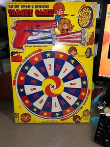 Vintage Woolco Battery Operated Revolving Target Game - Picture 1 of 11