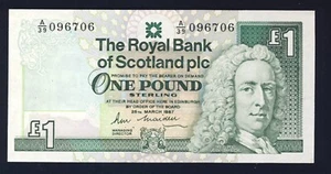 Royal Bank of Scotland 1 One Pound Pick 346 vz - Bild 1 von 2