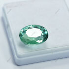 Genuine Bluish Green Sapphire 18.15 Ct Natural Oval Cut Loose Gemstone Certified