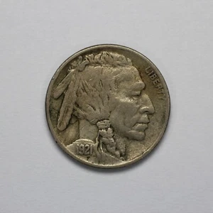 1921 Buffalo Nickel - Picture 1 of 3
