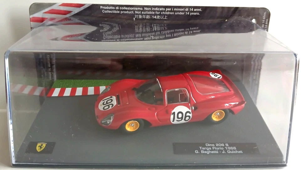 DIE CAST - Ferrari Dino 206 S Targa Florio 1966 - 143 [#25] - Immagine 1 di 1