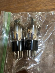 RCA Type 76 (VT76 UY76 276) Vacuum Tube Pair - Picture 1 of 3