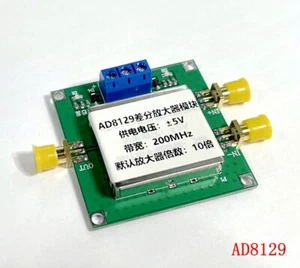 AD8129 differential receiving amplifier module, differential to single-ended - Zdjęcie 1 z 5