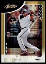 2020 Absolute Spectrum Base Gold #82 Nelson Cruz 10/10 - Minnesota Twins