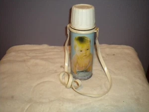 Termos vintage de la marca Eagle Baby Loves papá-mamá - Imagen 1 de 10