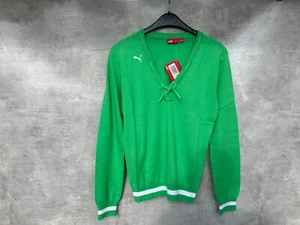 Jersey mujer PUMA V-Neck Sailin verde talla XS - Imagen 1 de 2