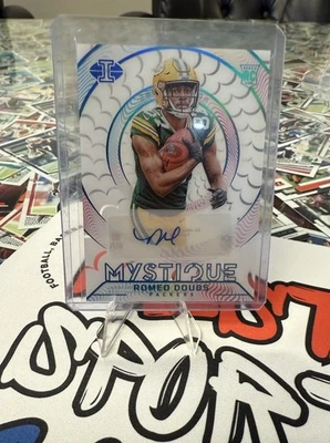 Romeo Doubs 2022 Illusions Blue Mystique Rookie Autograph /99 #M37 RC Auto SP - Image 1 of 2