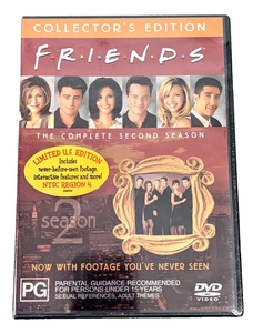 FRIENDS – THE COMPLETE SECOND SEASON 2, COLLECTOR’S EDITION – DVD, 4-DISC : R-4 - Bild 1 von 7