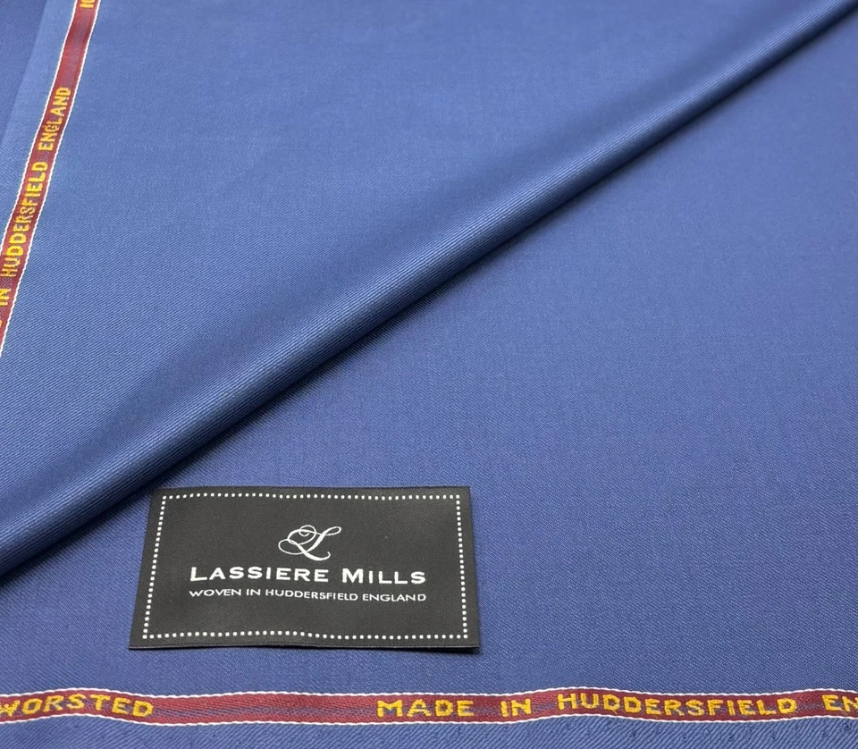 Pastel Blue Merino Wool Fabric Suiting Jackets Thobes Dishdasha 3.50m x 1.50m - Image 1 of 4