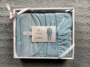 Auden 2 PC Thermal Long Sleeve Henley Top and Jogger Pants Pajama Set XS NEW - Picture 1 of 6