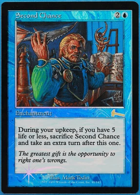 Second Chance FOIL Urza's Legacy PLD (Reserved List MTG Card) (498080) ABUGames - Image 1 of 2