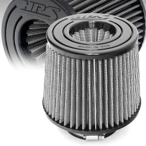 HPS 3.25" Round Open Top Dual Cone Air Filter [5.75" L, 5.5" Base] HPS-4342 - Picture 1 of 6