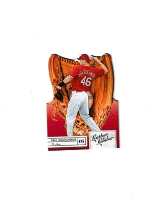 Cuero y madera Paul Goldscmidt troquelado casi nuevo+ envío combinado disponible  Foto 1 de 2