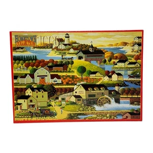 Vintage Hometown Collection 1000 Teile Puzzle Apfelweinzeit Herbst 1996 VERSIEGELT - Bild 1 von 5