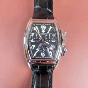 Adee Kaye AK44-1M Watch NO MOVEMENT MAY NEED BATTERY See Description Band Damage - Picture 1 of 16