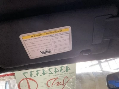 Driver Sun Visor Illuminated Coupe Fits 09-20 370Z 5249353 - Imagem 1 de 4