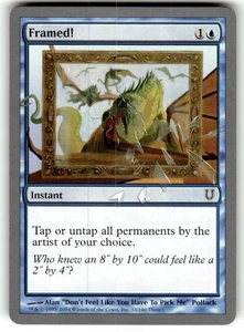 Framed! Unhinged Regular MTG - Picture 1 of 2