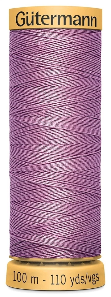 Gutermann 103C-6030 Natural Cotton Thread 110yd-Rose Lilac - Image 1 of 1