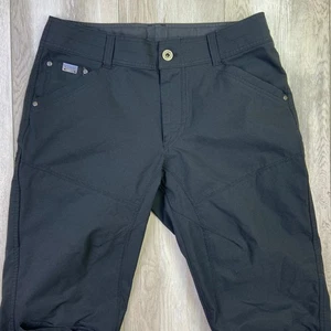 KUHL Pantalone Silenziatore Uomo 32x36 Grigio Drak Vestibilità Atletica RipStop 3D Crotch Gettato - Foto 1 di 14