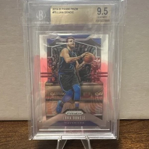 Panin Prizm #75 2019-20 Luka Doncic Dallas Mavericks BGS 9,5 gema como nueva - Imagen 1 de 2
