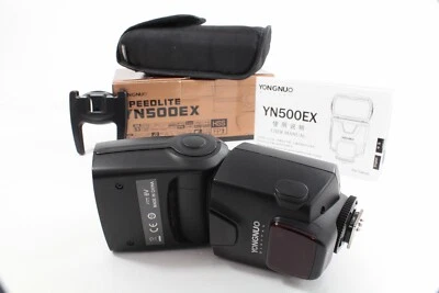 Aufsteckblitz Yongnuo Speedlite YN500EX für Canon, neuwertig - Bild 1 von 4