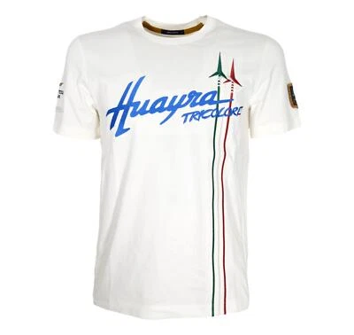 AERONAUTICA MILITARE T-Shirt Uomo Huayra Tricolore TS2111 Colore Bianco Foto 1 de 4