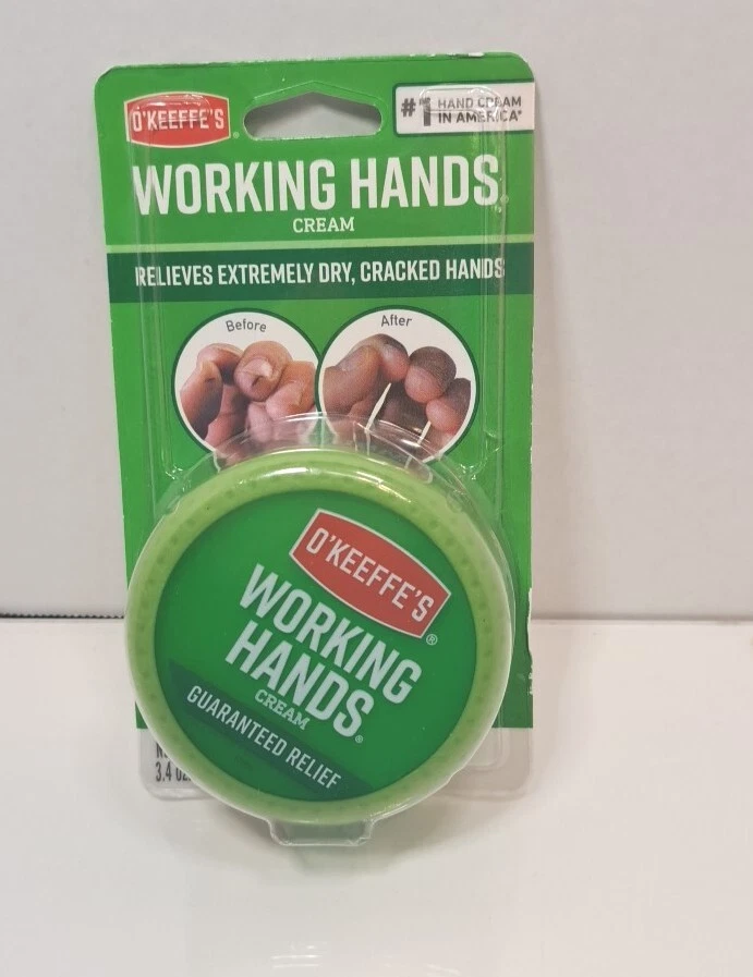 Crema de manos de trabajo O'Keeffe's 3,4 OZ para manos secas agrietadas - NUEVO PAQUETE SELLADO Foto 1 de 1