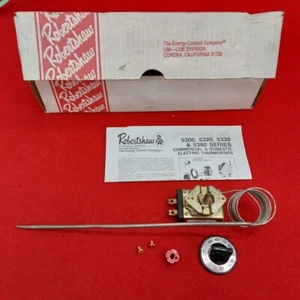 Robertshaw 5300-213 COMMERCIAL ELECTRIC THERMOSTAT SPST. MODEL : SP-173-48 - Picture 1 of 5