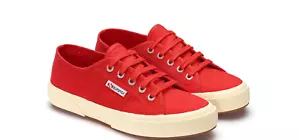 Superga 2750 Cotu Classic Low Top Sneaker/Trainer - Size UK 14.5 - Red - BNIB - Picture 1 of 5