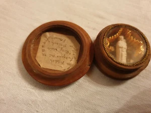 RELIQUIA Reliquia Lata Reliquia = Colette, Ursule, Donat, Vierge, Agnus Dei - Imagen 1 de 6