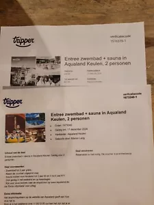2 Saunakarten Zwei für Eins - Bild 1 von 1