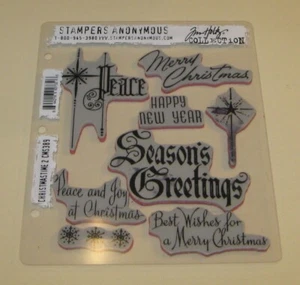 STAMPERS ANONYMOUS TIM HOLTZ COLLECTION CHRISTMASTIME 2 No. CMS389 - Picture 1 of 2