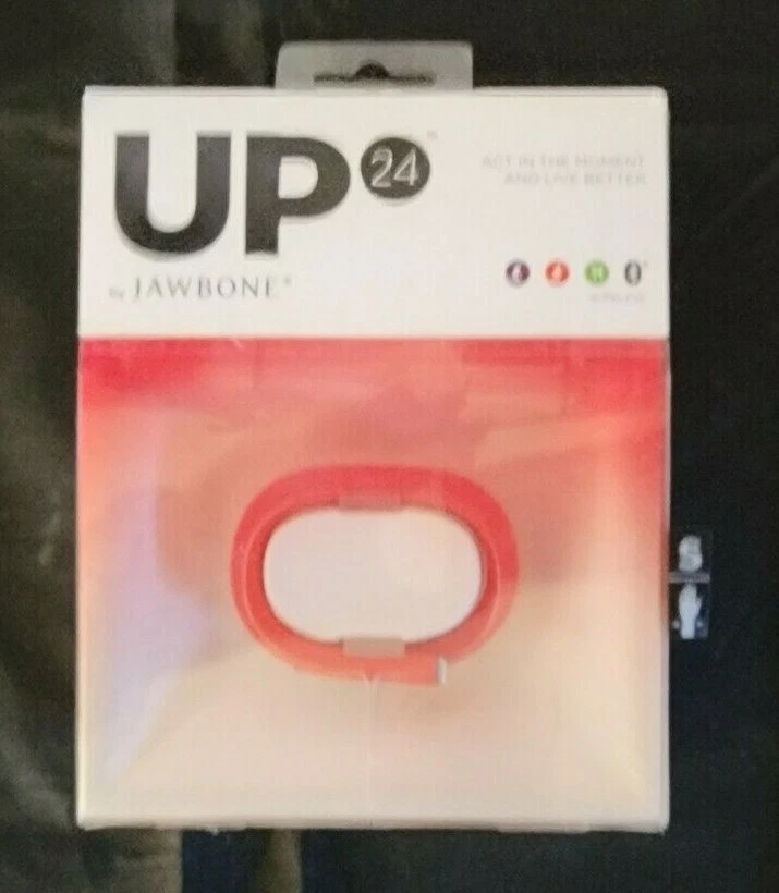 Up 24 By Jawbone Activity Tracker - Small - Persimmon Pink - Image 1 of 2