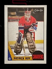 Patrick Roy 2nd Year - #163 1987-88 O-Pee-Chee - Must-Have Habs!!!