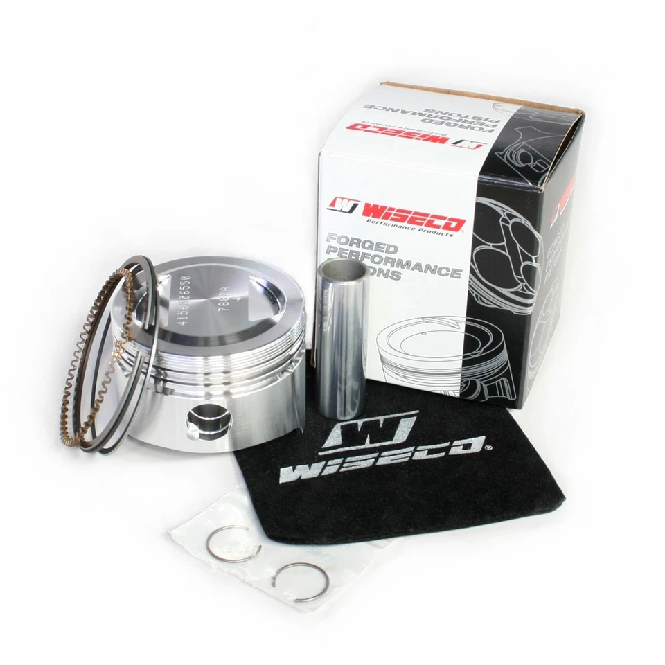Wiseco - 4156M06650 66.50mm OVERSIZE Piston Kit 10.25:1 Compression Honda XR200R - Image 1 of 1