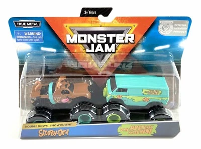 Monster Jam Double Down Showdown Scooby-Doo vs The Mystery Machine Foto 1 de 2
