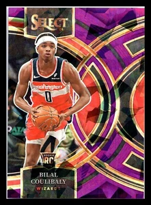 2023-24 Select Prizm Purple Ice /99 Bilal Coulibaly Premier Rookie RC #131 - Picture 1 of 2