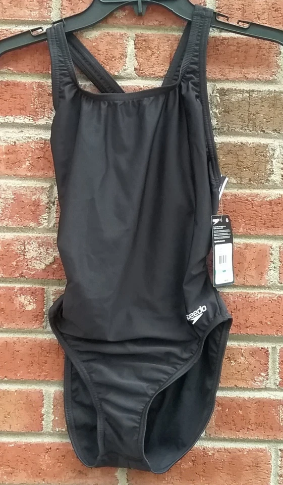 Speedo One Piece Pro LT Women's Swimsuit Black Anthracite Size 28 8191481001