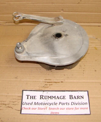 REAR DRUM BRAKE ASSEMBLY --------------------1983 HONDA CB550SC - Image 1 of 2