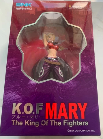 SNK The King of Fighters KOF MARY 1/8 Scale 8" Figure New in Box Cover