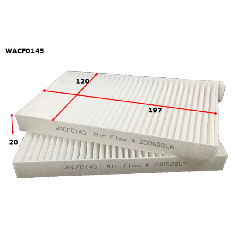 WESFIL CABIN AIR FILTER FOR HYUNDAI TUCSON CITY JM - image 1 of 1
