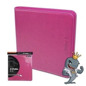 Álbum BCW Z-Folio 12 bolsillos cremallera LX - Rosa - ENVÍO GRATUITO - Imagen 1 de 1