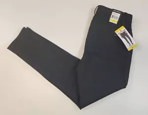 DKNY Women's Black Gray Dress Ponte Pants Small Slacks Pull On Stretch NWT - Picture 1 of 3