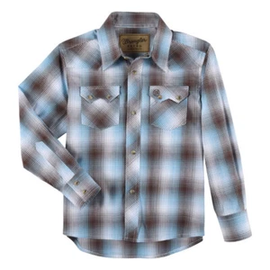 Boy's Wrangler Retro Snap Front Shirt - Picture 1 of 1
