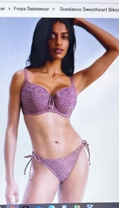 Freya Sundance Swimwear Nutmeg Sweetheart Underwired Bikini Top 34GG - Picture 1 of 2